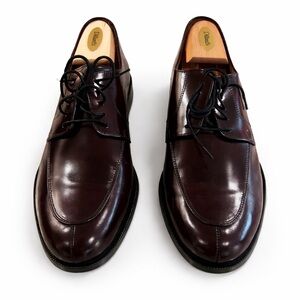 Cole Haan Men's Dark Brown Leather Derby Shoes
